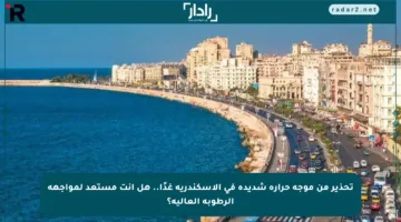 تحذير من موجة حرارة شديدة في الإسكندرية غدًا.. هل أنت مستعد لمواجهة الرطوبة العالية؟
